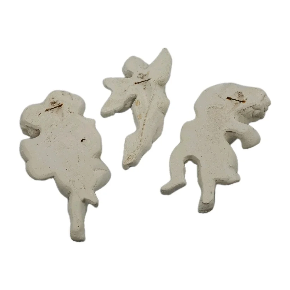 Vintage Lot Of 3 Wall Hanging Cherubs